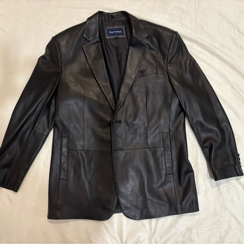 Paul Fredrick leather jacket
